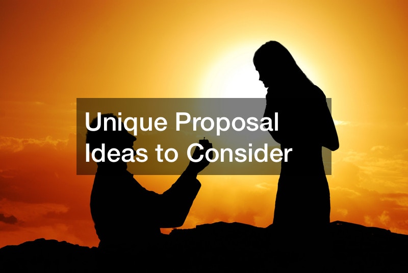 Unique Proposal Ideas to Consider