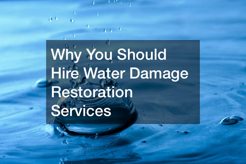 Why You Should Hire Water Damage Restoration Services